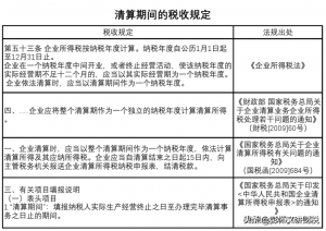 企业清算流程需要税务介入吗（企业注销税务清算流程）