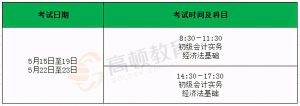 初级会计考几门课程（手把手教你初级会计自学方法）