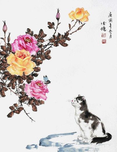 关于猫的诗句有哪些（描写猫趣诗词大全）