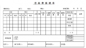 差旅费报销单填写模板怎么写（免费教你填差旅费报销单及模板分享）