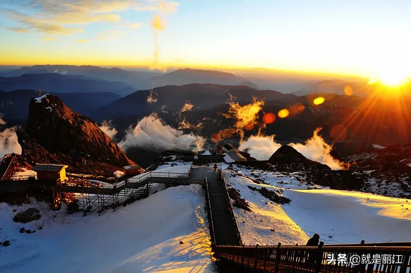 形容玉龙雪山的美句（赞美雪山经典短句子）