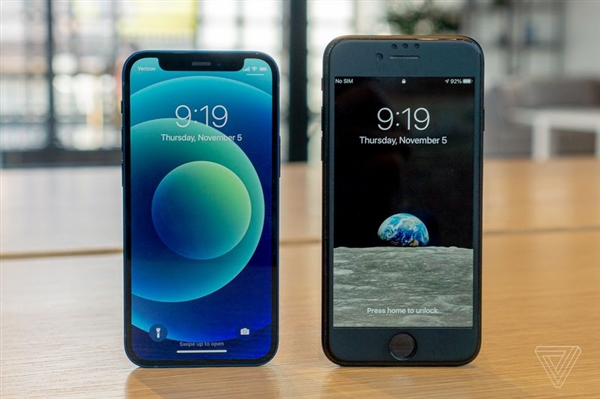 iphone大小对比直观图（3款苹果型号参数介绍）