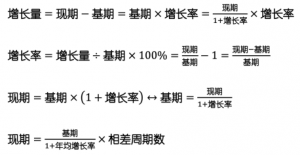 同比增速和增长率一样吗-gdp增速计算方法