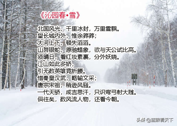 描写雪景的诗句有哪些-带有雪景的古诗词
