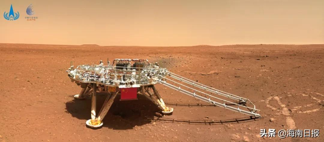 祝融号火星车首批“摄影作品”公布-祝融号传回自拍