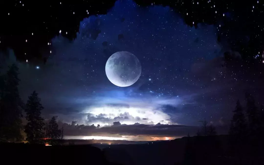 带有月亮的诗句有哪些-关于月亮的经典古诗词