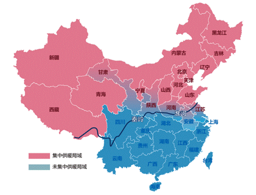 标准的南北方分界线