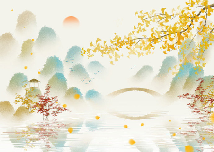 秋分时节,读读这三首古诗词,漫阅一场年华,素描半盏清欢