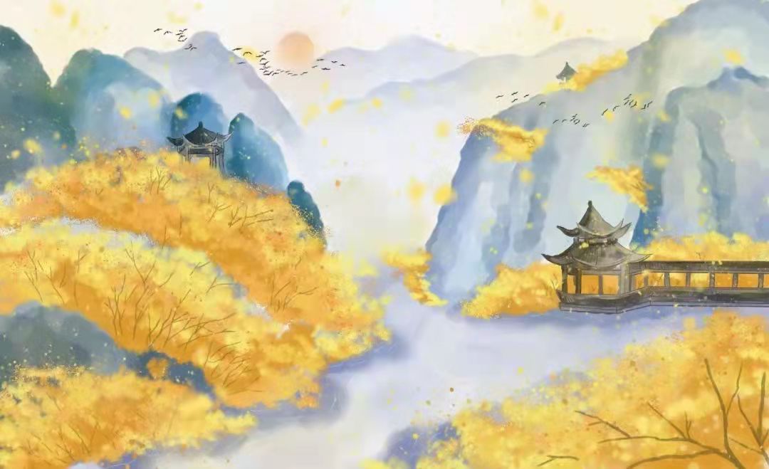 秋分时节,读读这三首古诗词,漫阅一场年华,素描半盏清欢