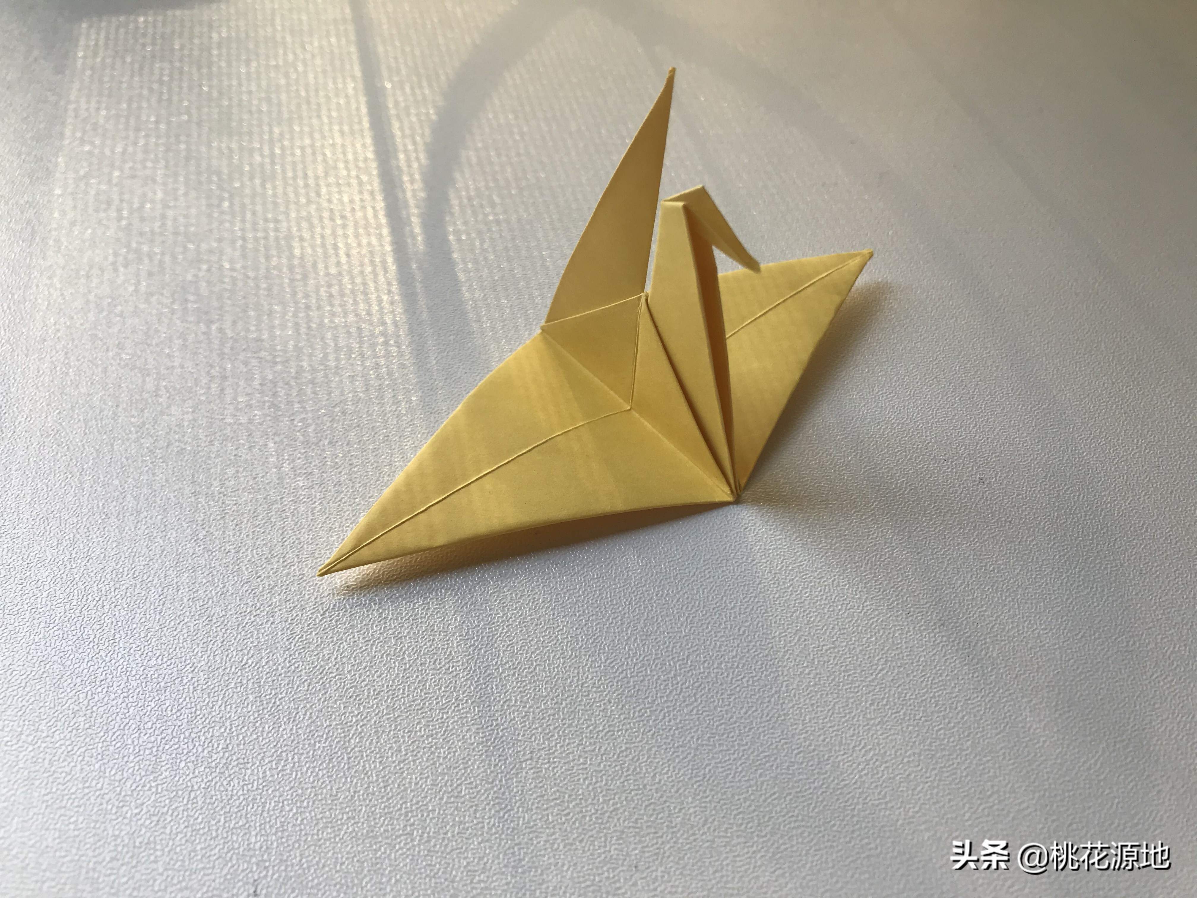 童年回忆满满的折纸千纸鹤