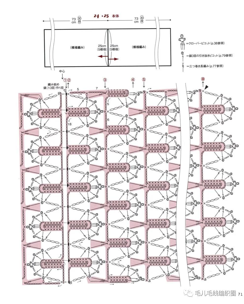 钩织方法特别的小清新围巾，真的很好看