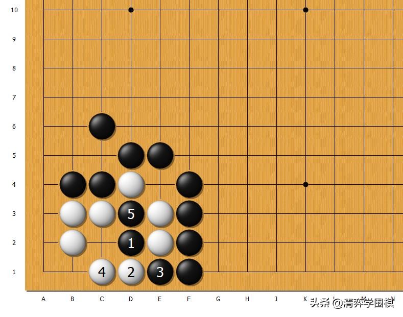 「一分钟围棋」黑先白死。进攻的选点很多，但正确的只有一个