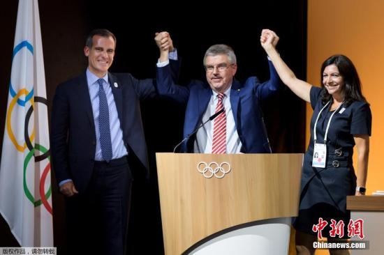 洛杉矶和巴黎正式成为2028年和2024年奥运会举办国