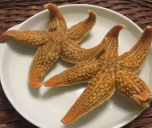 原来海星也能吃？能吃的部位，有点像蟹黄，但很多人都难以接受