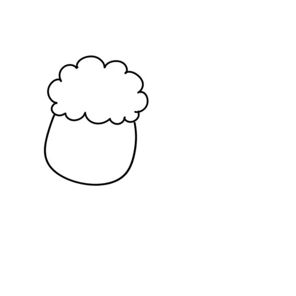 简笔画教程——可爱的羊咩咩，一起绘画吧