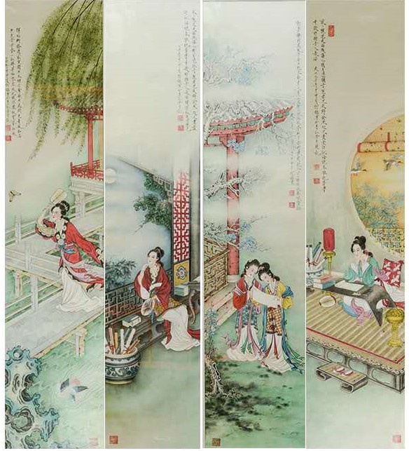 中国传统绘画类型——工笔画