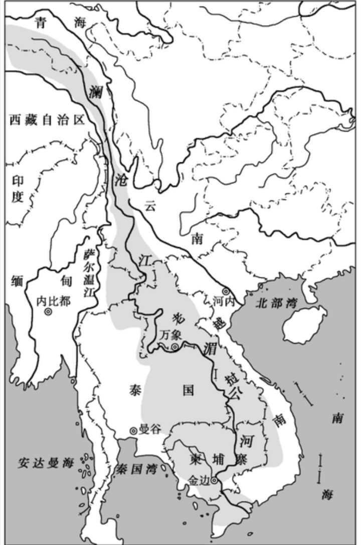 湄公河，曾经是中国的内河