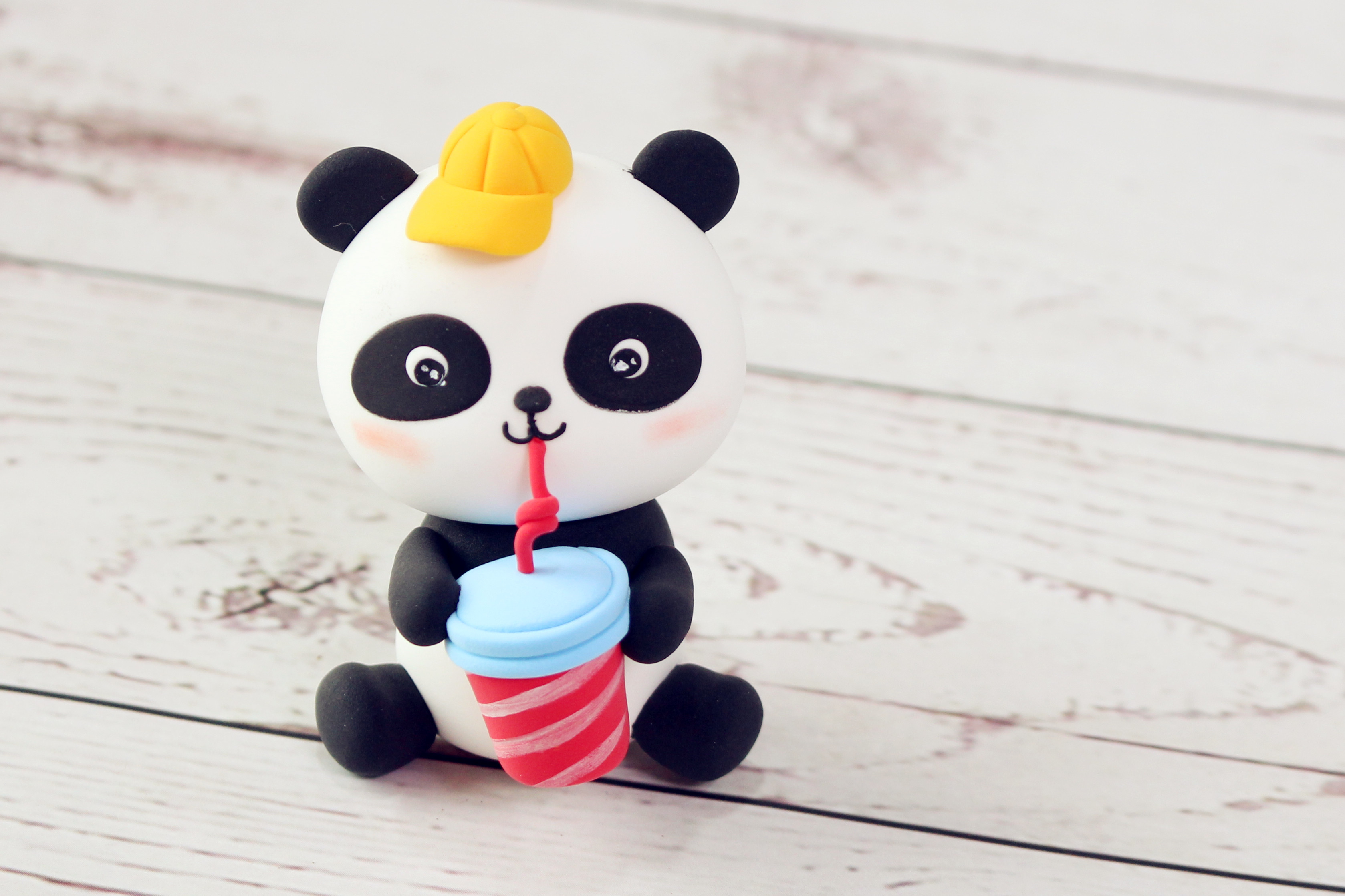 儿童抗菌粘土DIY教程——可爱熊猫
