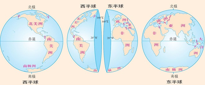 东西半球的划分线是什么（地球的半球划分方法）