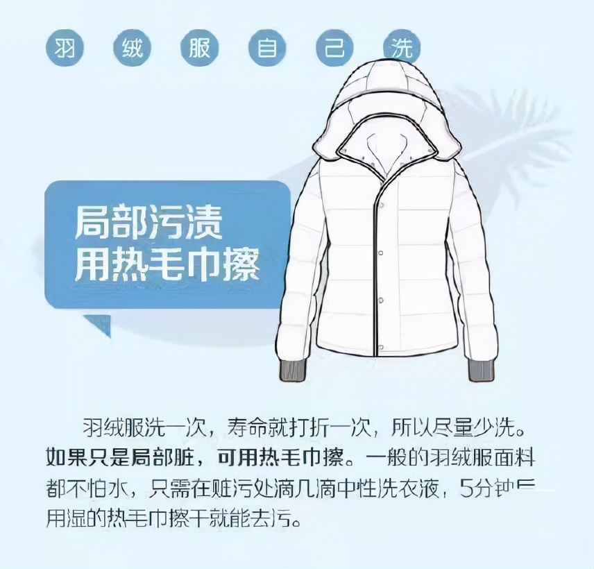 羽绒服怎么洗干净(在家洗羽绒服的小窍门)