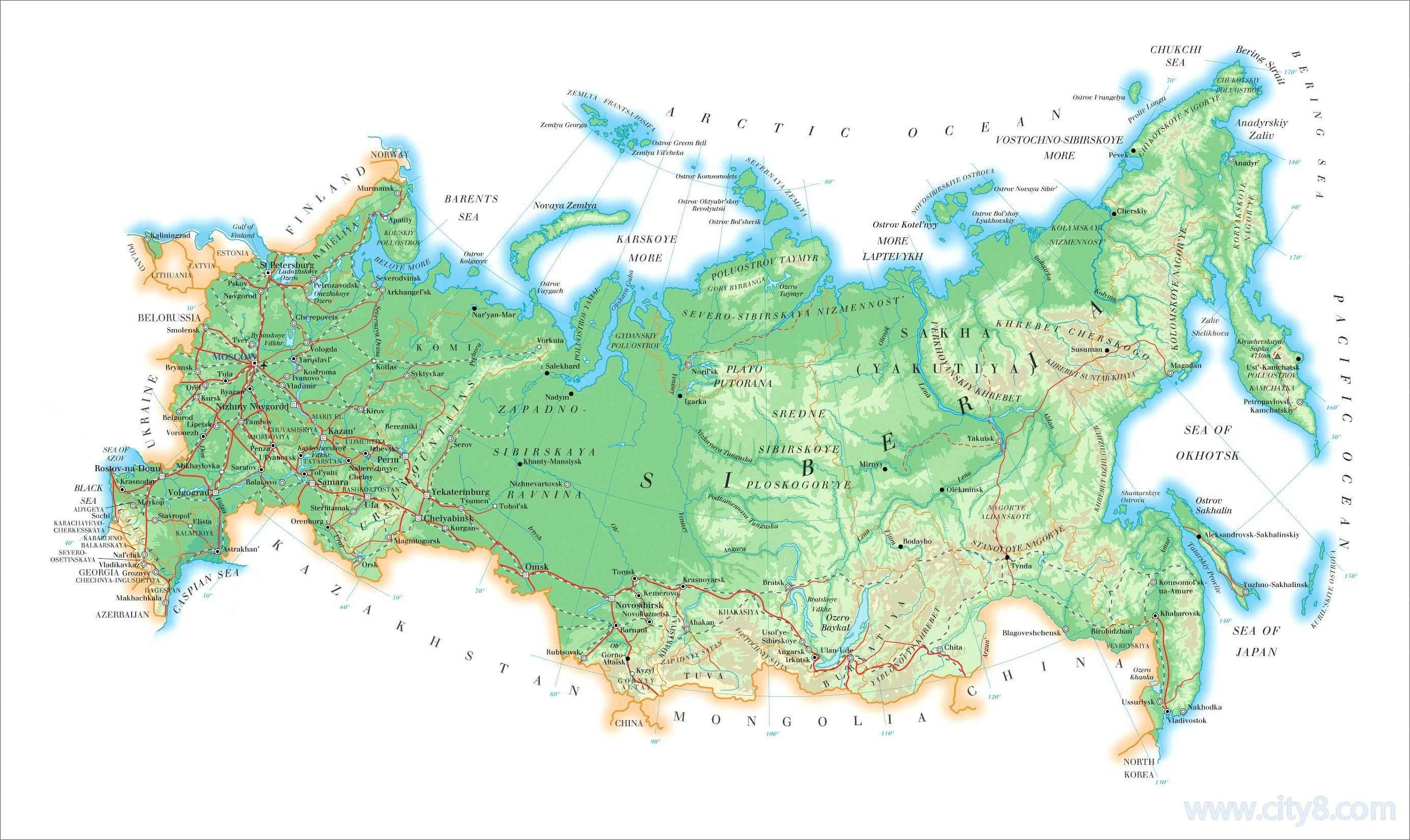 俄罗斯属于哪个洲_俄罗斯的地理位置