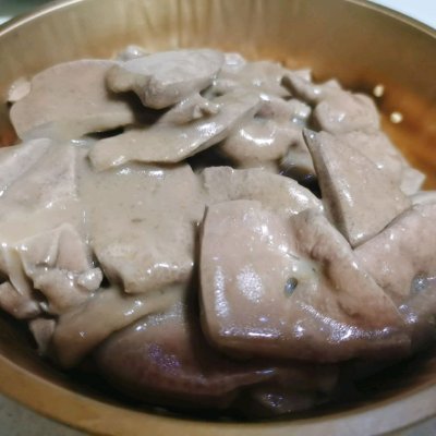 青蒜炒猪肝怎么做_青蒜炒猪肝家常做法