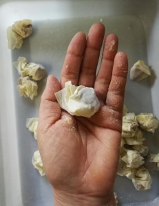 馄饨怎么包_馄饨的正确包法