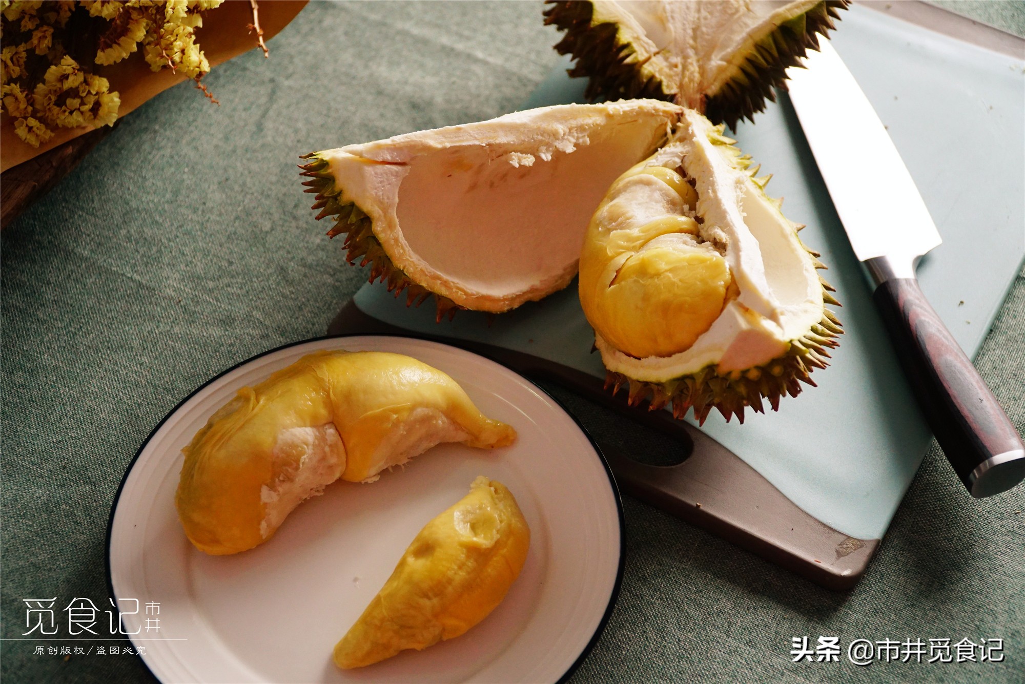 榴莲怎么剥开_榴莲的剥开技巧
