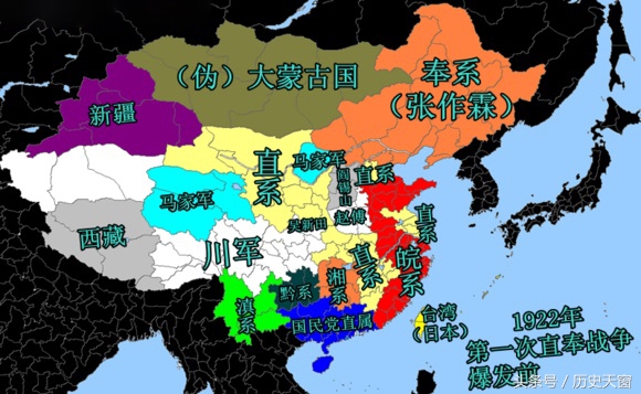 什么是军阀混战时期_军阀割据演变全过程