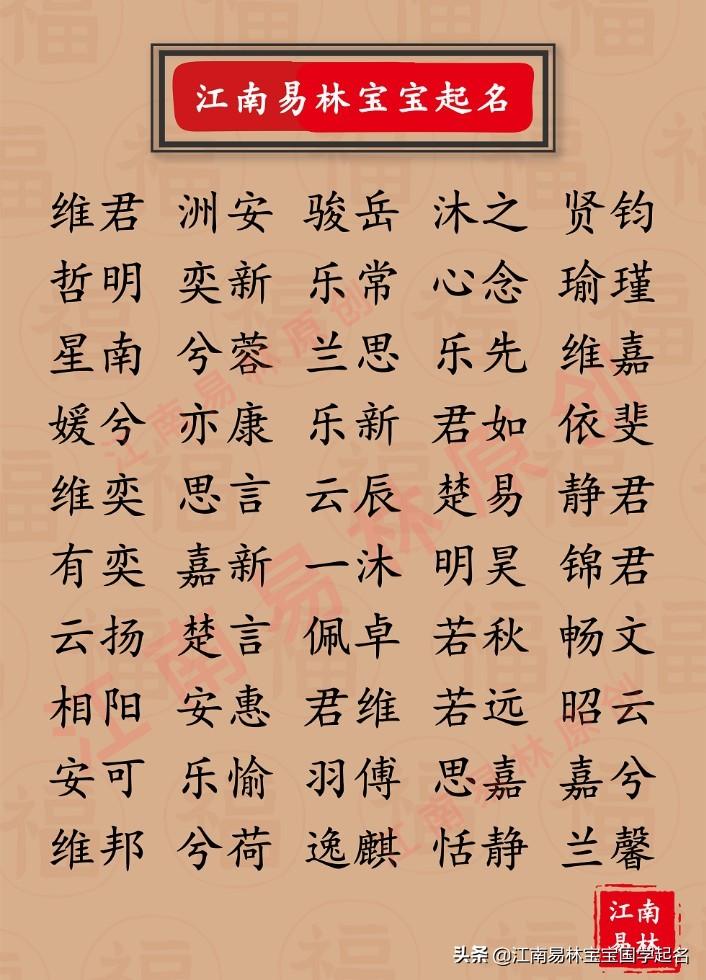 古色古香的名字有哪些_古色古香的名字推荐