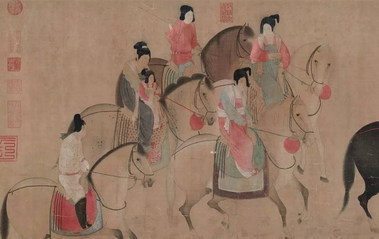 中国古代画是怎么样的_中国古代经典绘画作品欣赏