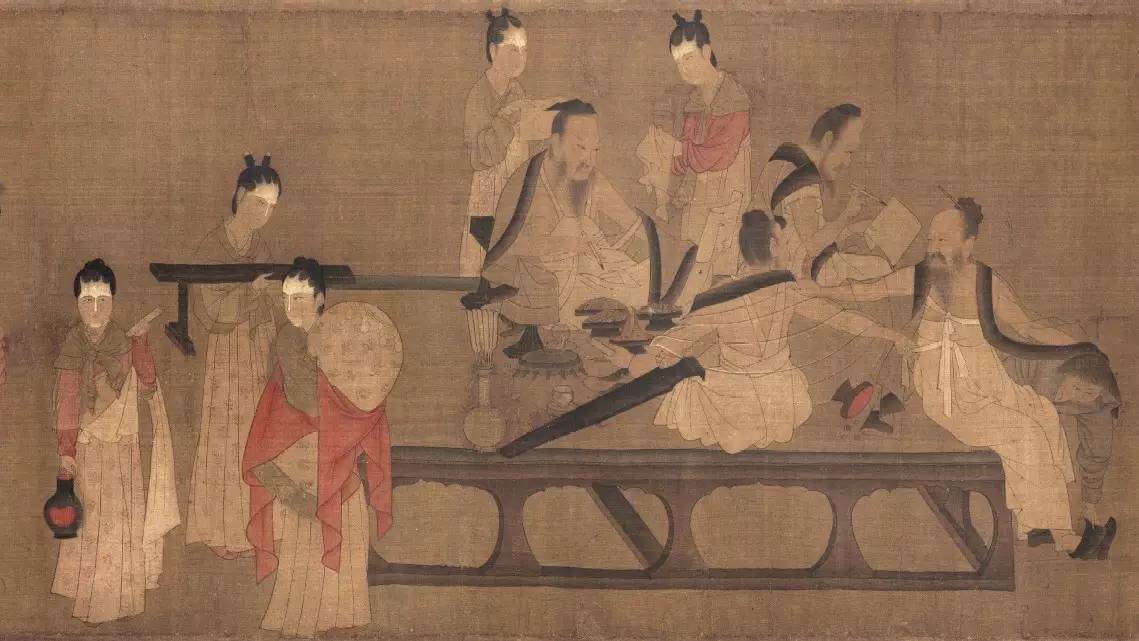 中国古代画是怎么样的_中国古代经典绘画作品欣赏