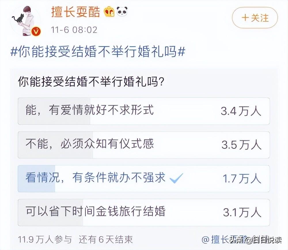 你能接受结婚不办婚礼吗_你怎么看
