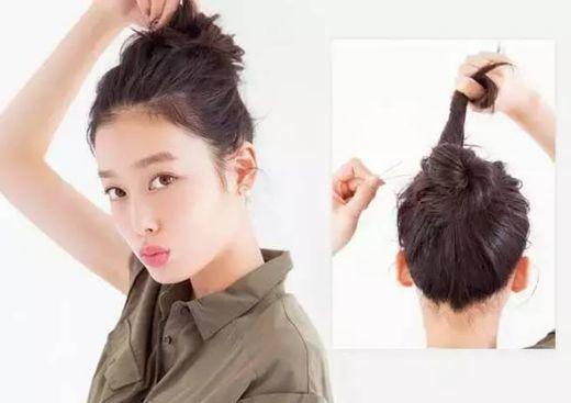 丸子头怎么扎简单好看_丸子头的正确扎法