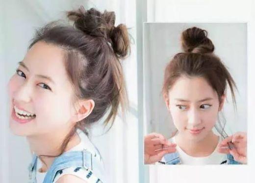 丸子头怎么扎简单好看_丸子头的正确扎法