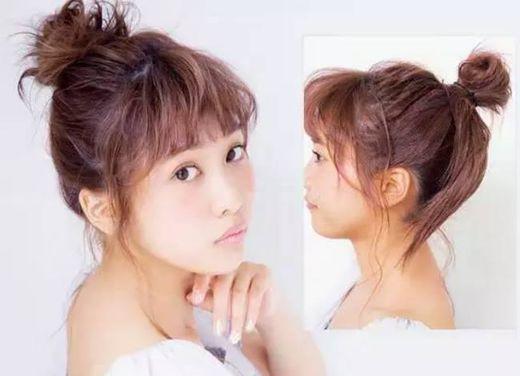 丸子头怎么扎简单好看_丸子头的正确扎法