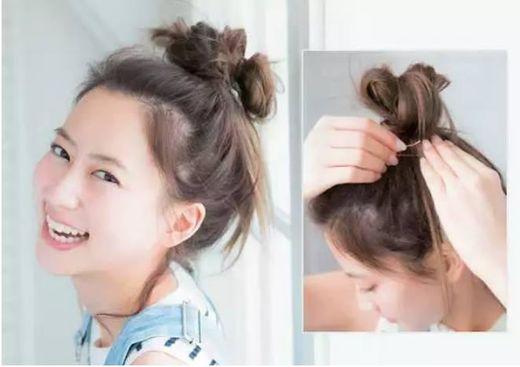丸子头怎么扎简单好看_丸子头的正确扎法