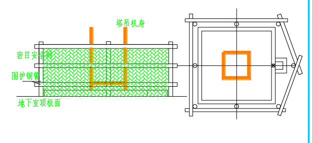塔吊与施工电梯怎么布置_塔吊与施工电梯布置