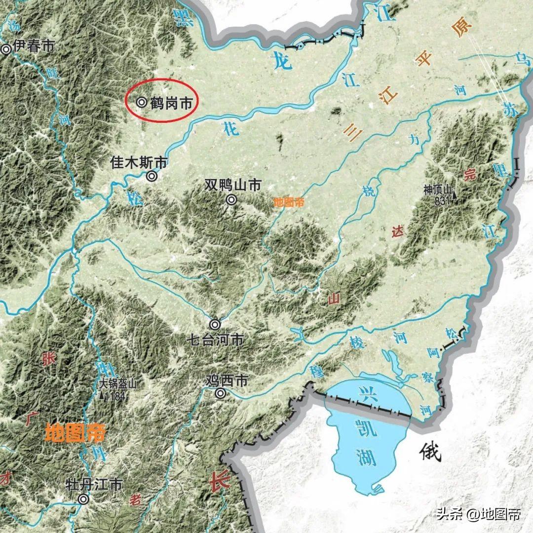 黑龙江鹤岗在哪_黑龙江鹤岗的具体位置