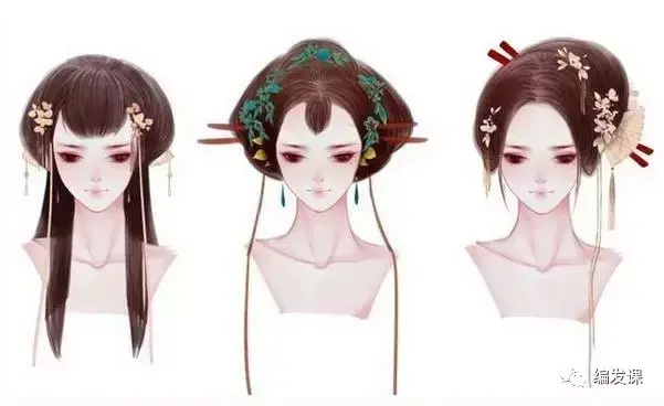 古代人怎么梳头发_古代女子的发式教程