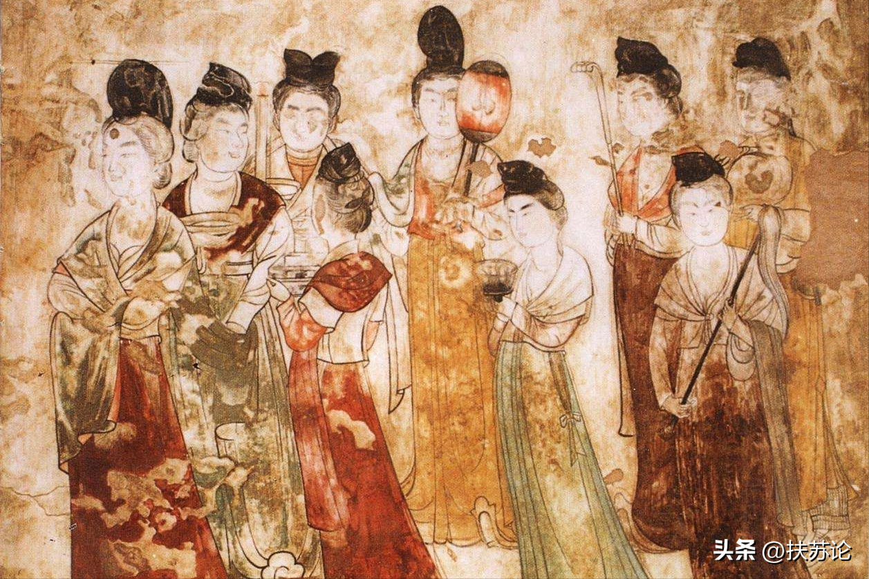 唐代墓室壁画怎么那么好看_答案在这里