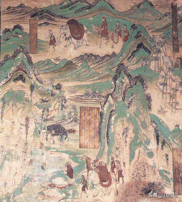 唐代墓室壁画怎么那么好看_答案在这里