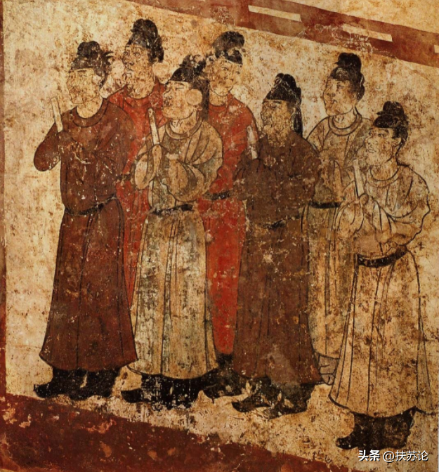 唐代墓室壁画怎么那么好看_答案在这里