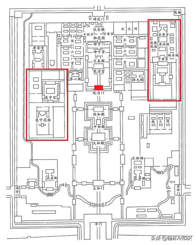 故宫的建筑是如何分布的_故宫建筑的分布详情