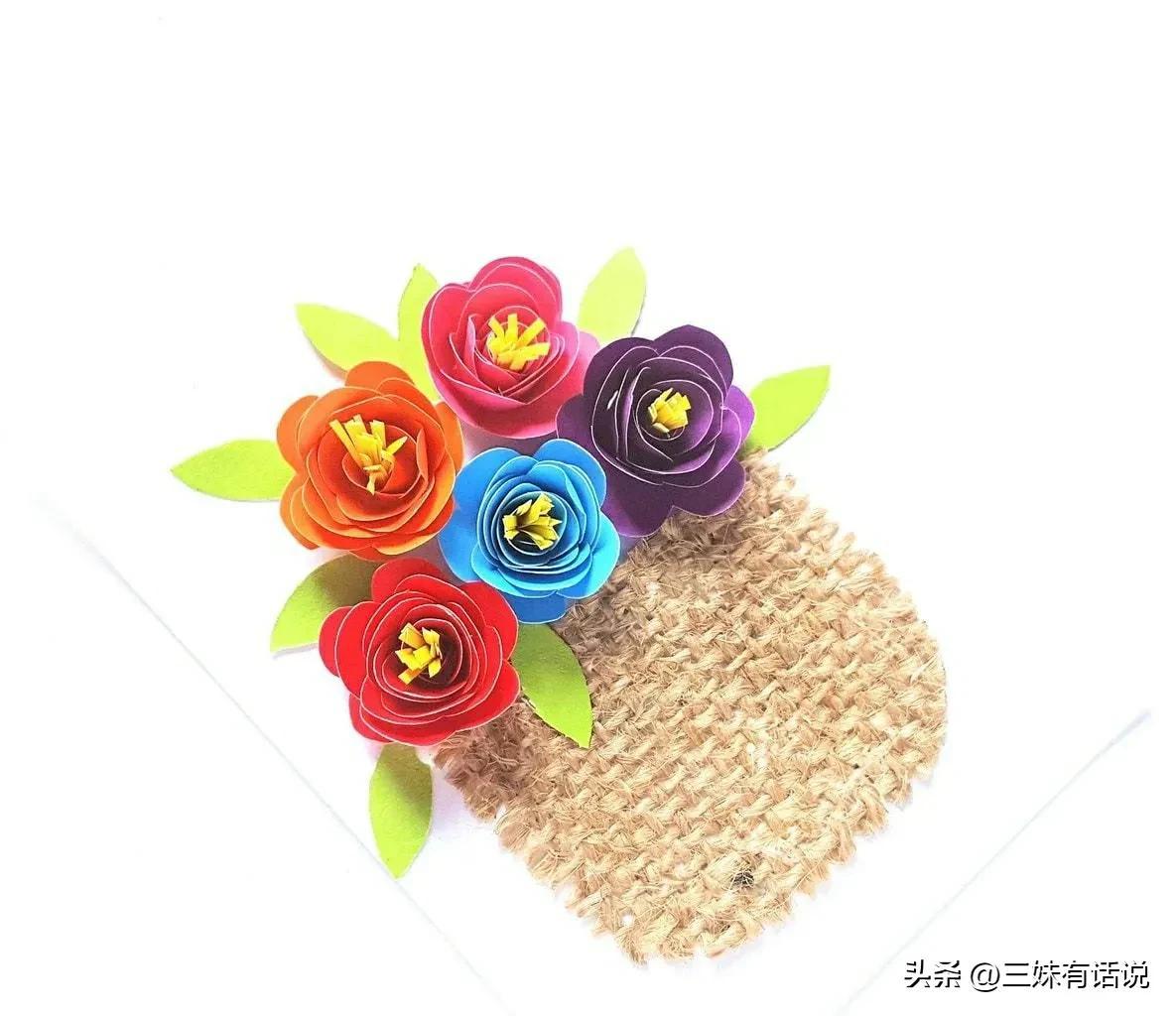 母亲节贺卡怎么画_母亲节贺卡大全图解