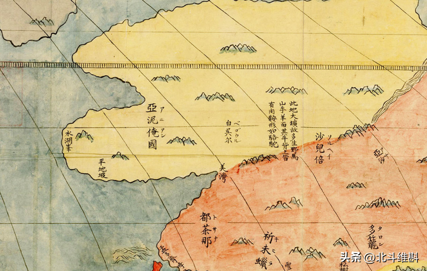 明朝绘制了第一幅世界地图_是谁画的