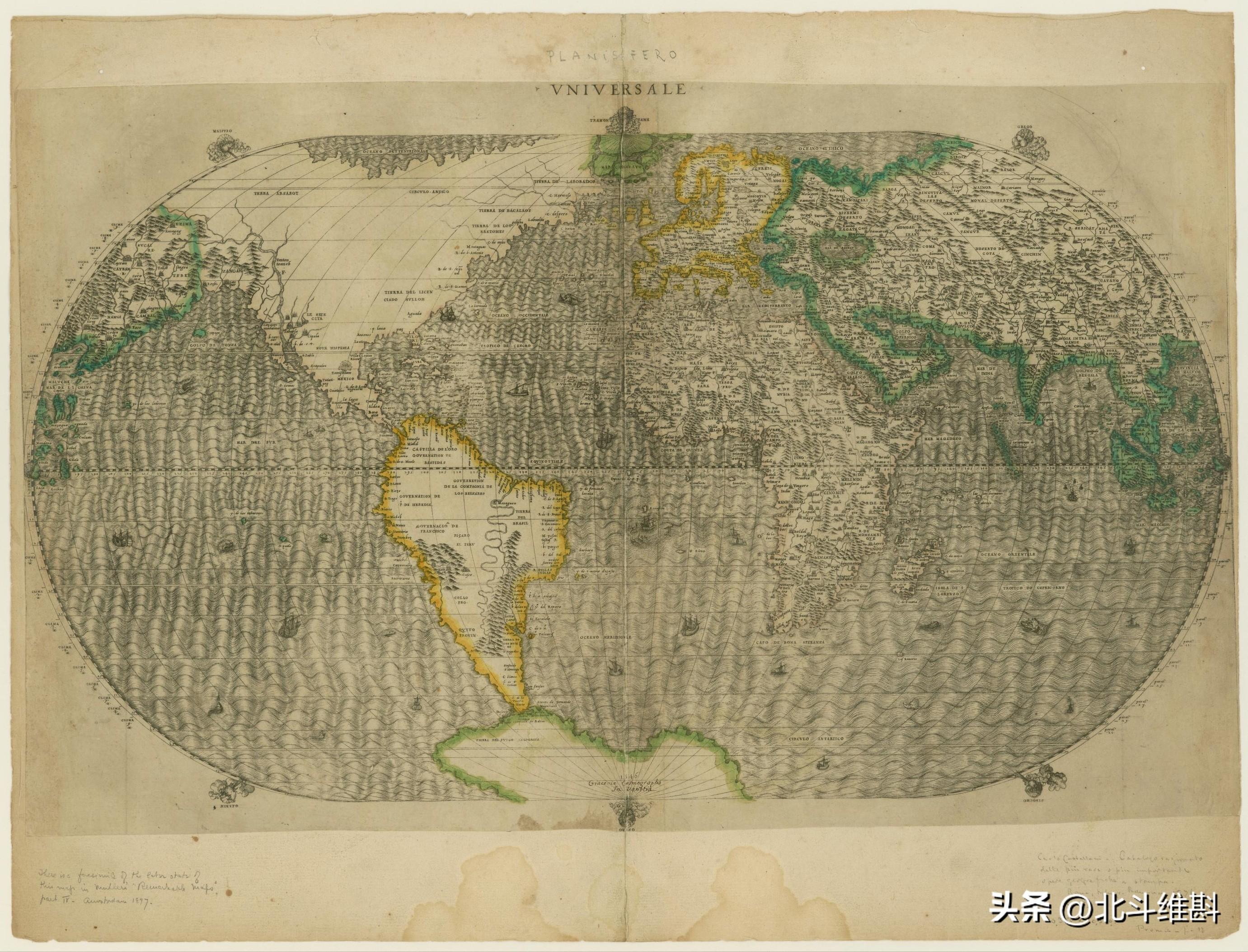 明朝绘制了第一幅世界地图_是谁画的