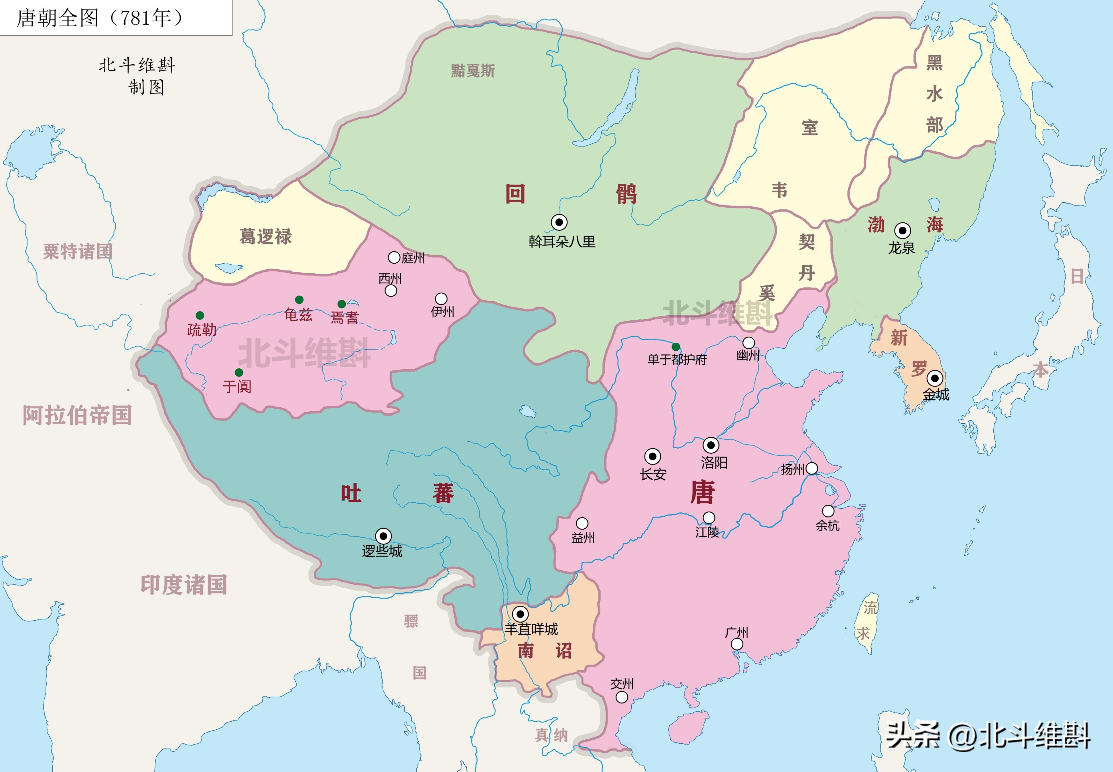唐朝面积到底有多大_唐朝面积多少平方公里