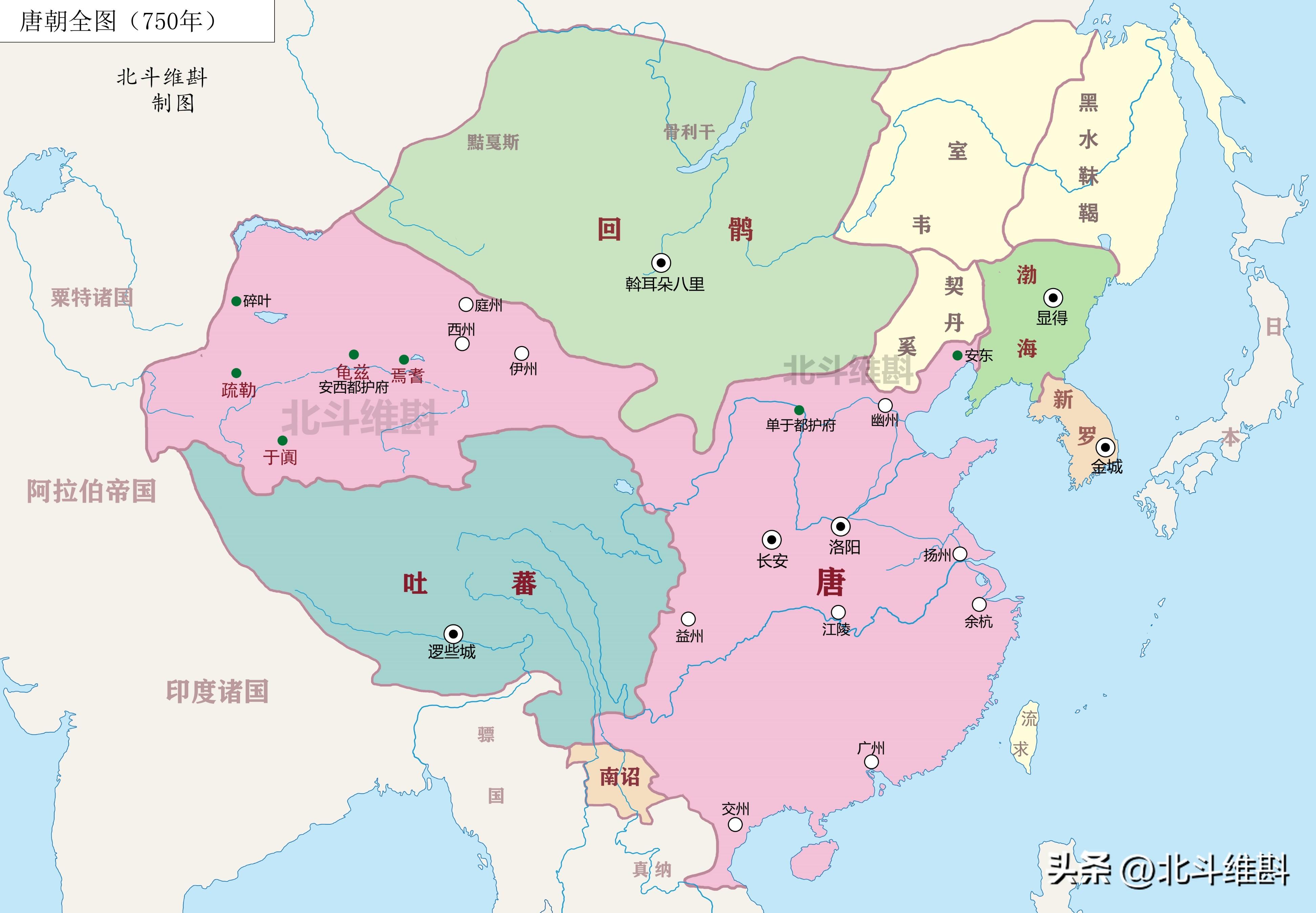 唐朝面积到底有多大_唐朝面积多少平方公里
