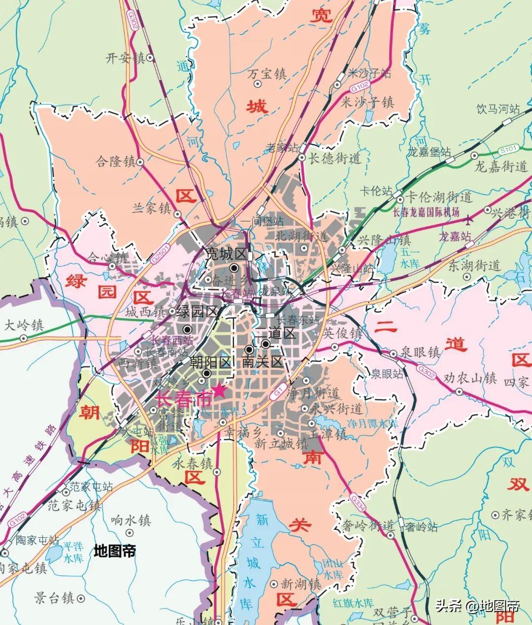 吉林省会是哪个城市_吉林省城市布局